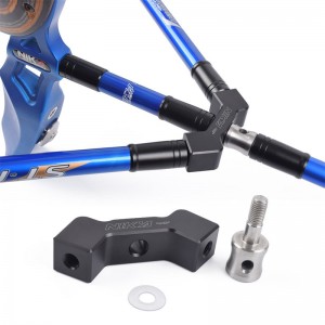 Nika Archery 240030-02 0degree 40degree Archery Recurve Bow Stabilizer V-Bar