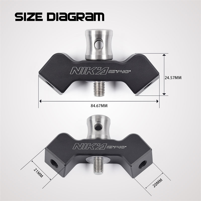 Nika Archery 240030-04 15degree 40degree Archery Recurve Bow Stabilizer V-Bar