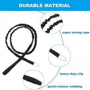 Retractable windsurfing uphaul