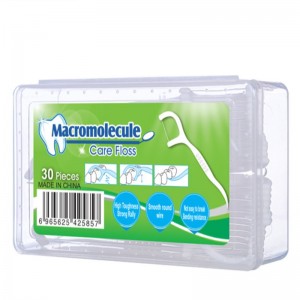 30 st Oral Cleaning Tooth Care Dental Floss Box Engång Partihandel Pris Dental Floss Box 50 och 30