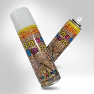 Bästa pris 150ml Vit skumspray Taiwan Snö Spray