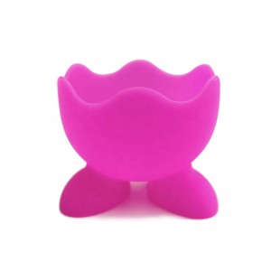 Anpassad silikon sminkhållare för kosmetiska blender makeup svampar