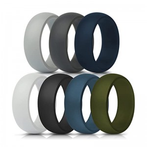 Factory Outlet, Custom Silicone Ringar För Män, Bröllop Bnat