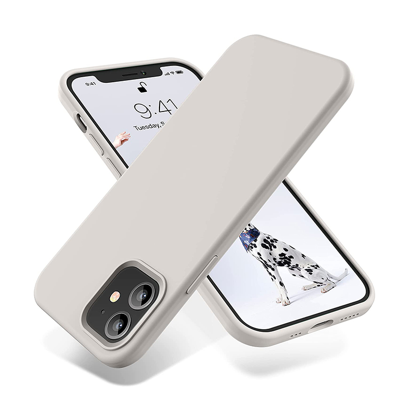 Custom Design, Silicone Phone Case till iPhone 12/12 Pro, skyddande telefonväska