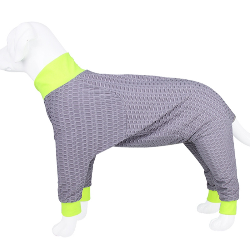 Husdjur hoodies grossist bomull fleece mjuk varm hund kläder sele hund pyjamas husdjur kläder