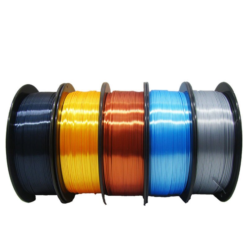 Pinrui 3D-skrivare 1,75 mm Silk Pla-filament för 3D-skrivare