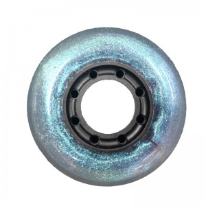 Fabrikspris Bästa kvalitet Super Slitstarka PU Inline Roller Skate Wheels 64mm 68mm 70mm 72mm 76mm 80mm 84mm 90mm 100mm