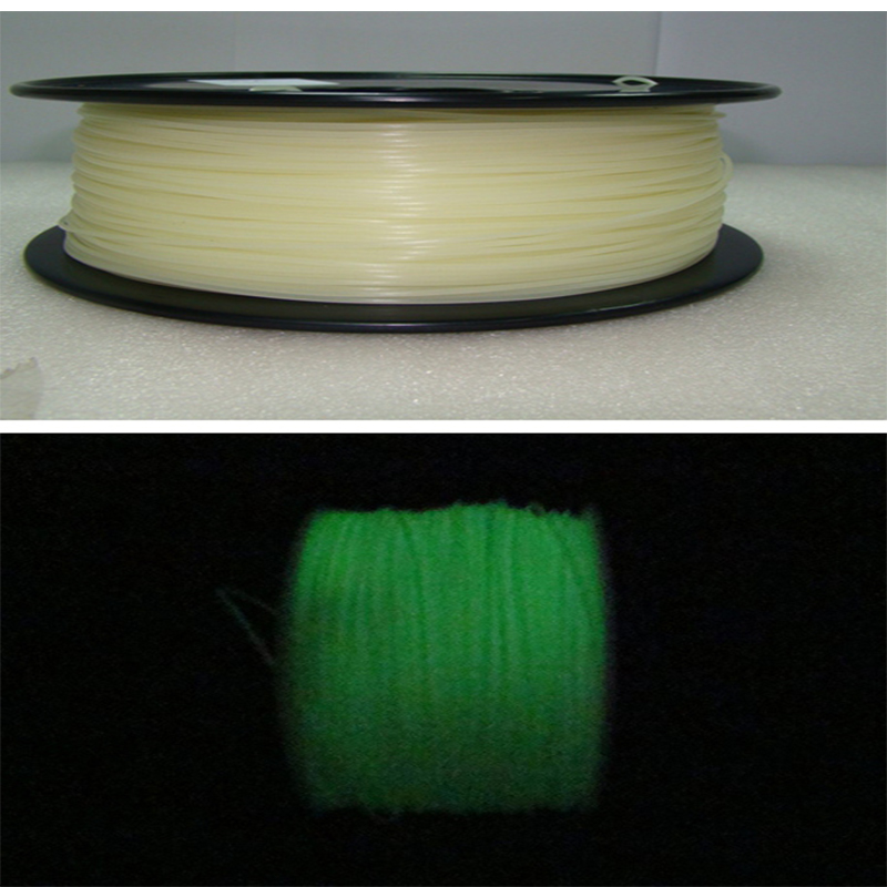 Pinrui 3D-skrivare 1,75mm Golw Grön filament för 3D-skrivare