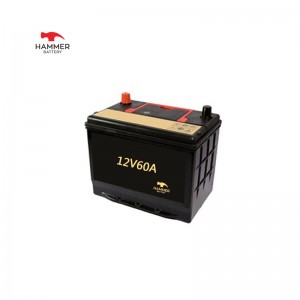 Bilbatteri 12V60A 55d26