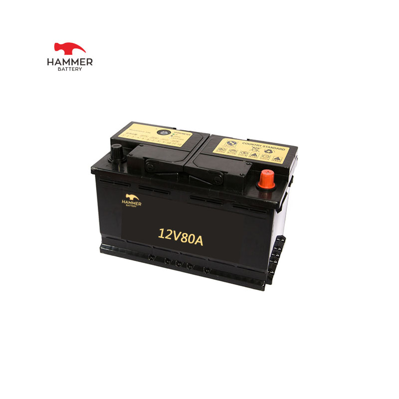 Bilbatteri 12V80A 58043