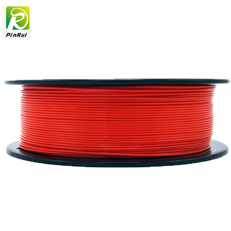 Pinrui högkvalitativ 1kg pla röd filament 3d skrivarfilament