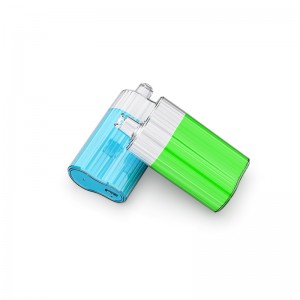 X6 två-kol eller mögel kropp e-cigarett