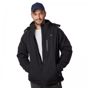 Anpassad batteri uppvärmd varm jacka, isolerade uppvärmda kläder för vintersäsong