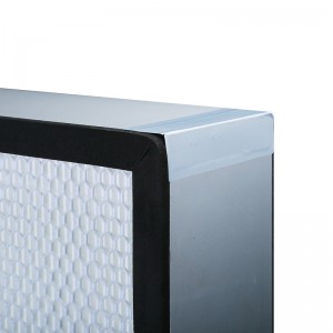 Mini-pleat HEPA-filter för laminärt luftflödeshuvud HVAC HEPA-filter H13