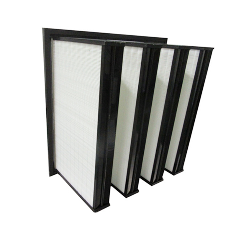 Medium V Bank Box Luftfilter HVAC 592 x 490 x 292 För luftbehandlingsenhet Ahu Hela huset