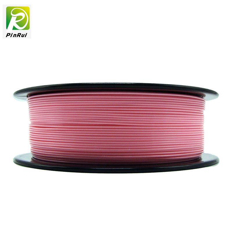 Pinrui Högkvalitativ 1kg 3d PLA Printer Filament Rosa 9284C färg