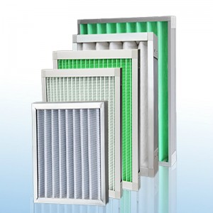 Factory Direct Sale Primär Pre Pleated Panel HVAC Air Filter för central luftkonditionering