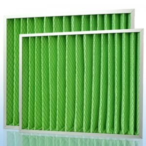 Factory Direct Sale Primär Pre Pleated Panel HVAC Air Filter för central luftkonditionering