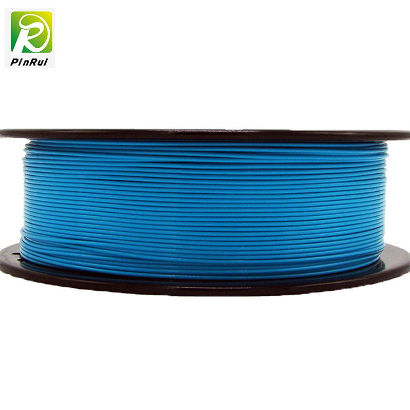 Pinrui Högkvalitativ 1kg 3d PLA Printer Filamentvatten Blå färg