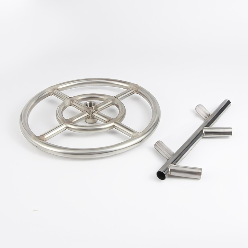 Steel Round Fire Pit Burner&Metallrörljusfixtur