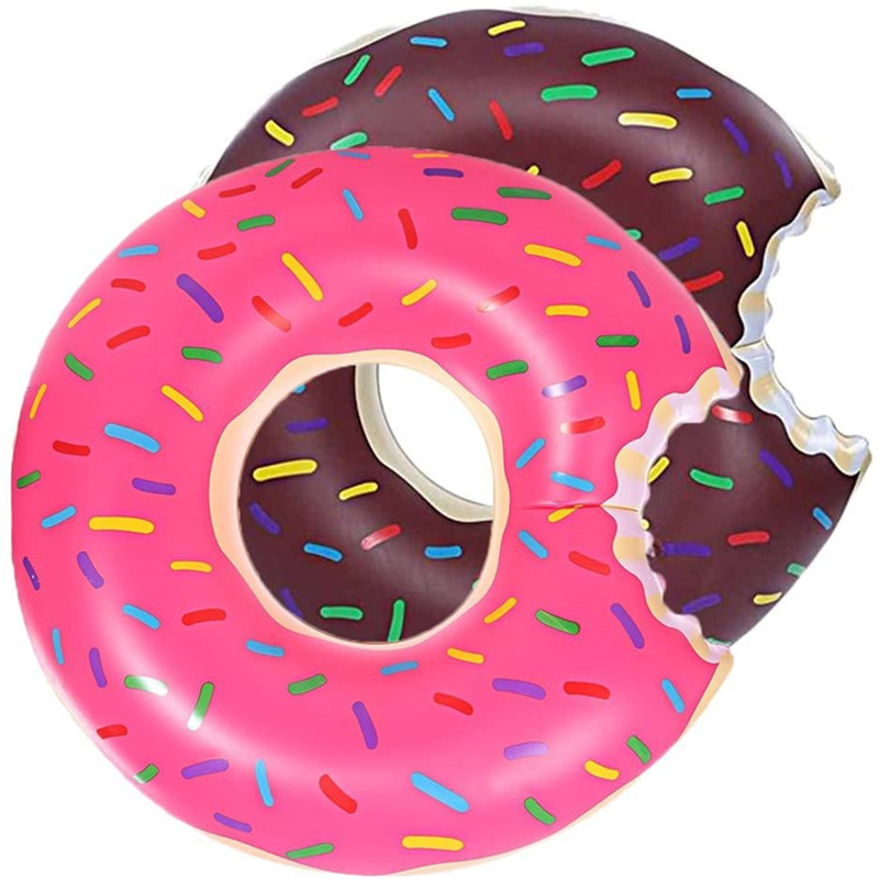 Donuts Children \\\\'s uppblåsbara ringballong, simningsringrör