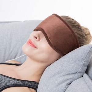 Anpassad mjuk yta Eletrisk uppvärmd ögonmask, USB Eye Warmer