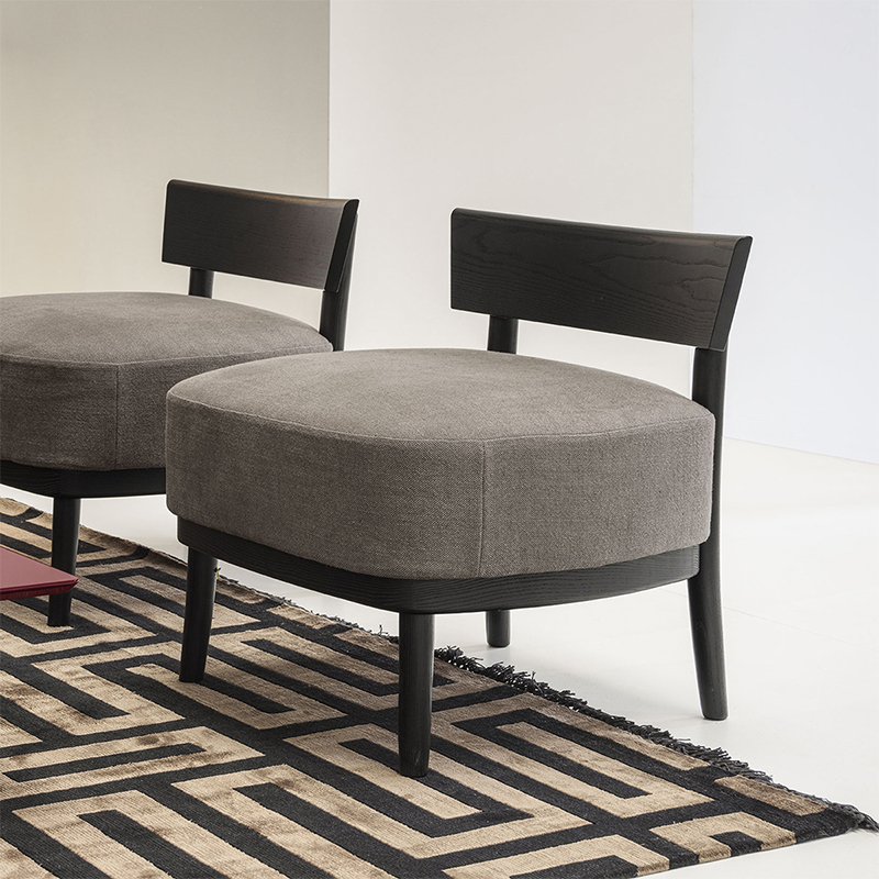 Modern Design Furniture Set Polstered Home Lounge Wooden Frame Accent Single Sofa Chair