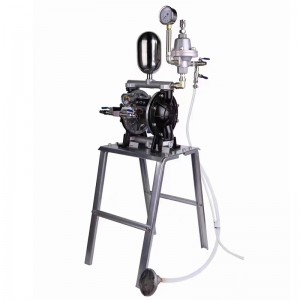 Industriell kvalitet pneumatisk metallfärg leverans bläckmembranpump