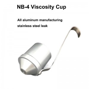 Rostfritt stål Viskositet Cup Laboratory Viscometer Lab Paint Printing Ink Viscosity Test Cup