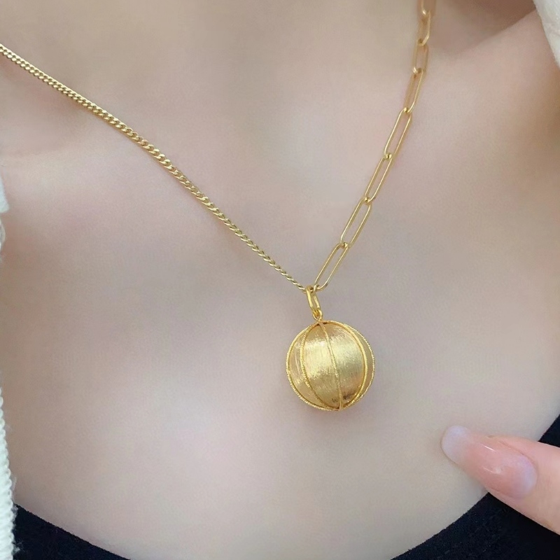 Tuochen smycken grossistnya design smycken 10k/14k/18k massivt guld halsband kedja halsband