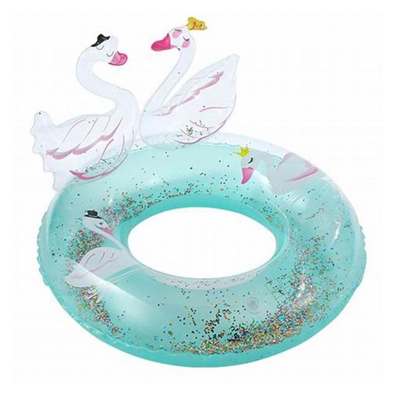 Barn Söt Swan Swimming Ring, Uppblåsbara Ring För Barn