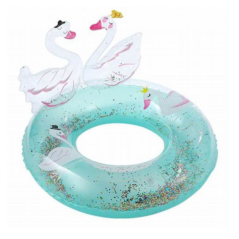 Barn Söt Swan Swimming Ring, Uppblåsbara Ring För Barn