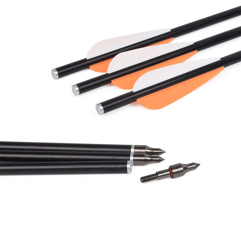 Elongarrow 16 tum 6*8mm bågskytte glasfiber armbågsbultar pilar
