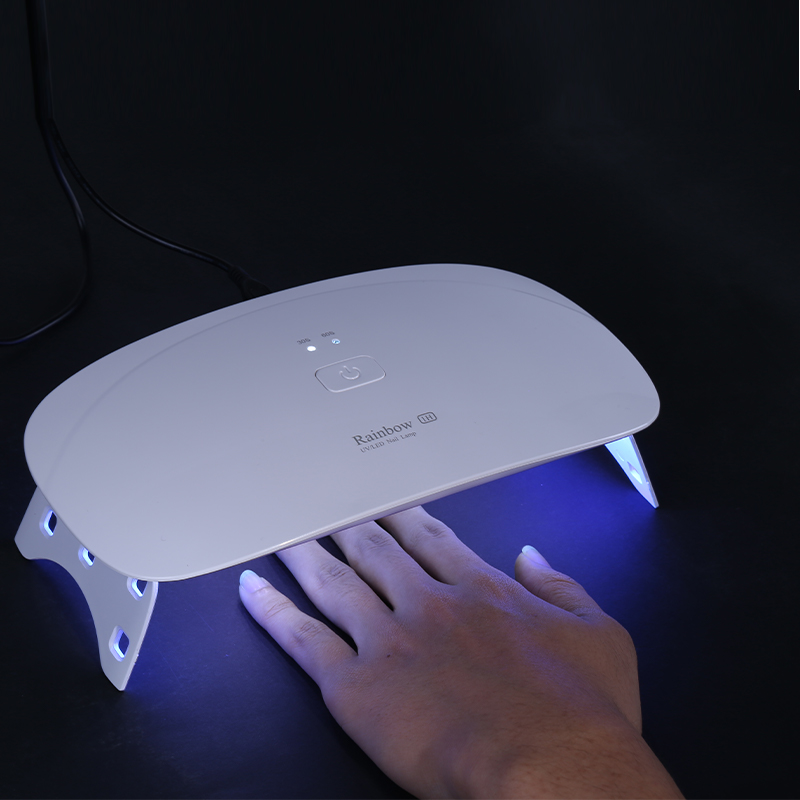 Tablett Portable Nail Art Phototerapy Machine Rainbow 1