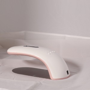 Kvinnan kan hålla halva Sky Light Therapy Lamp Rainbow 2