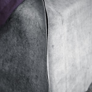 Italiensk minimalistisk designer High End Master King Size Bed Modern Queen Double Säng Lädersäng