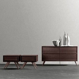 Skandinavisk antik stil träskåp av hög kvalitet