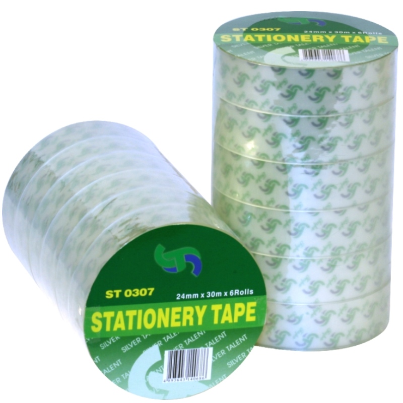 BOPP Stationery Packing Tape med papperskort