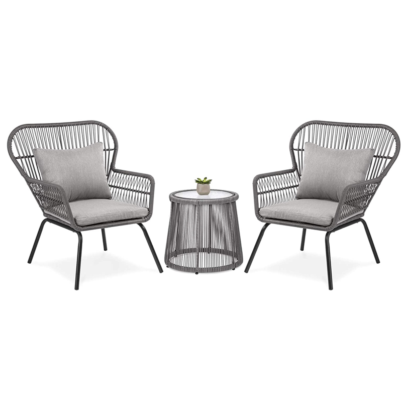 stål&wicker 3st soffa setn-004