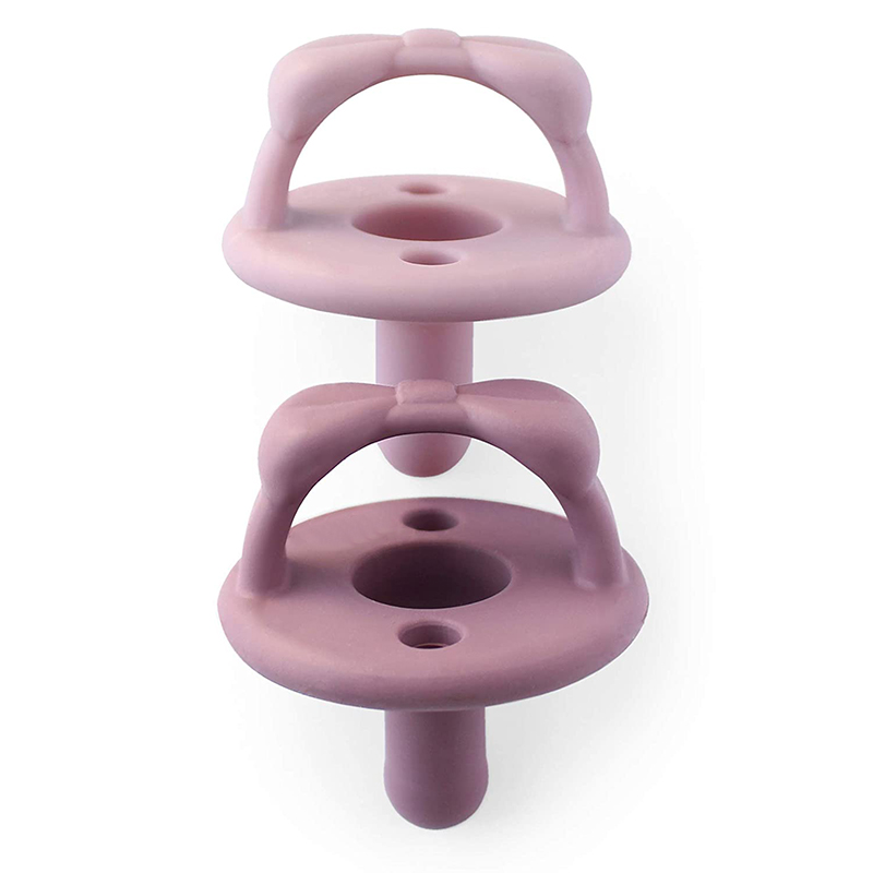 Grossistpris anpassad bpa gratis silikon babynapp