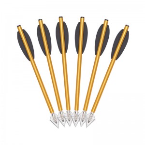 Elongarrow 160 mm aluminiumpilbultar för pistolens armbåge utomhusjakt