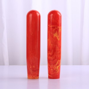 Växlingsknappen Harts Bollhuvud med adaptrar Graverad skiftvred och adapterfaktorisk grossistanpassad