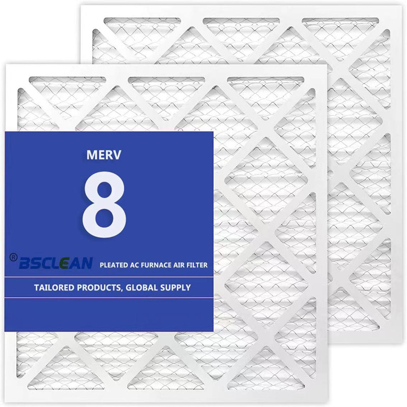 Amazon Hot Sale 20x 20X1 MERV 8 G4 FUNRACE AC HVAC Cardboard Panel Pre Filter