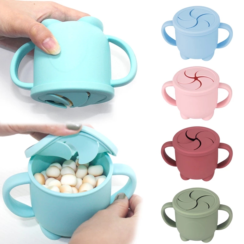 Matkvalitet Silikon Baby Feeding Training Cups, Mood Lenaning Cups