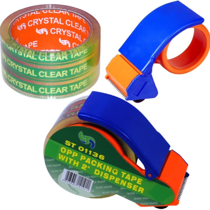 Crystal Clear OPP -packband med dispenser