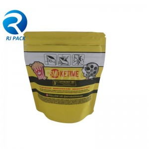 Barnbeständiga mylarpåsar för cannabis