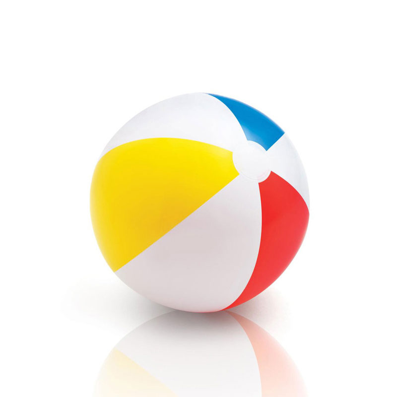Uppblåsbar strandbollfärg matchande strandboll leksak pvc strand bollspel