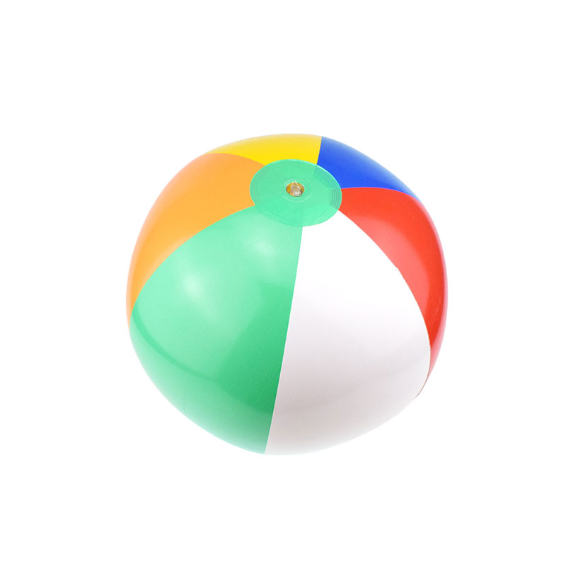 Uppblåsbar strandbollfärg matchande strandboll leksak pvc strand bollspel
