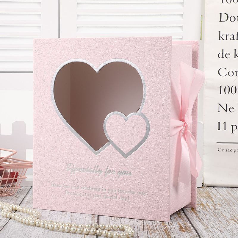 Candy Box Teacher \\ 's Day Present Box Exquisite Ribbon Packaging Folding Box kan skriva ut logotyp