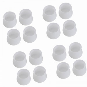 Elastisk silikonstolens bensöverdrag